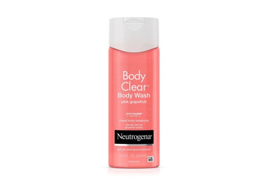 Neutrogena Pink Grapefruit Body Wash.